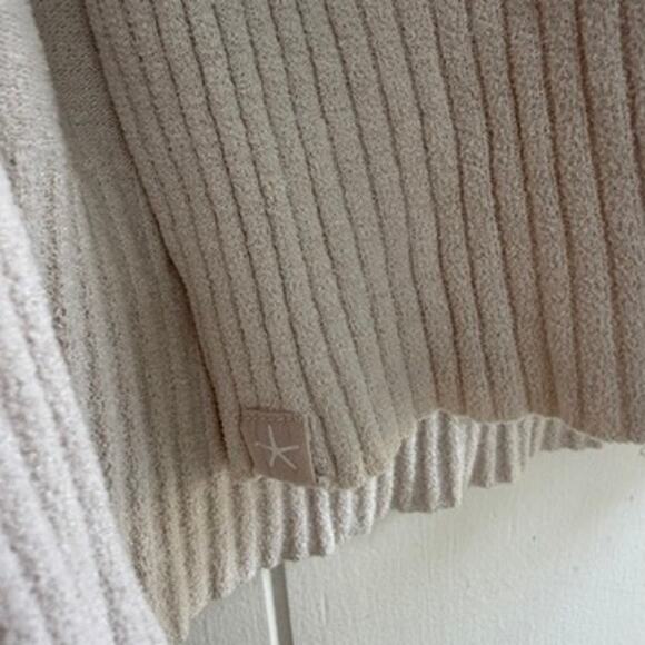 BAREFOOT DREAMS Cozy Chic Lite Caftan Beige OSFA - Picture 8 of 10